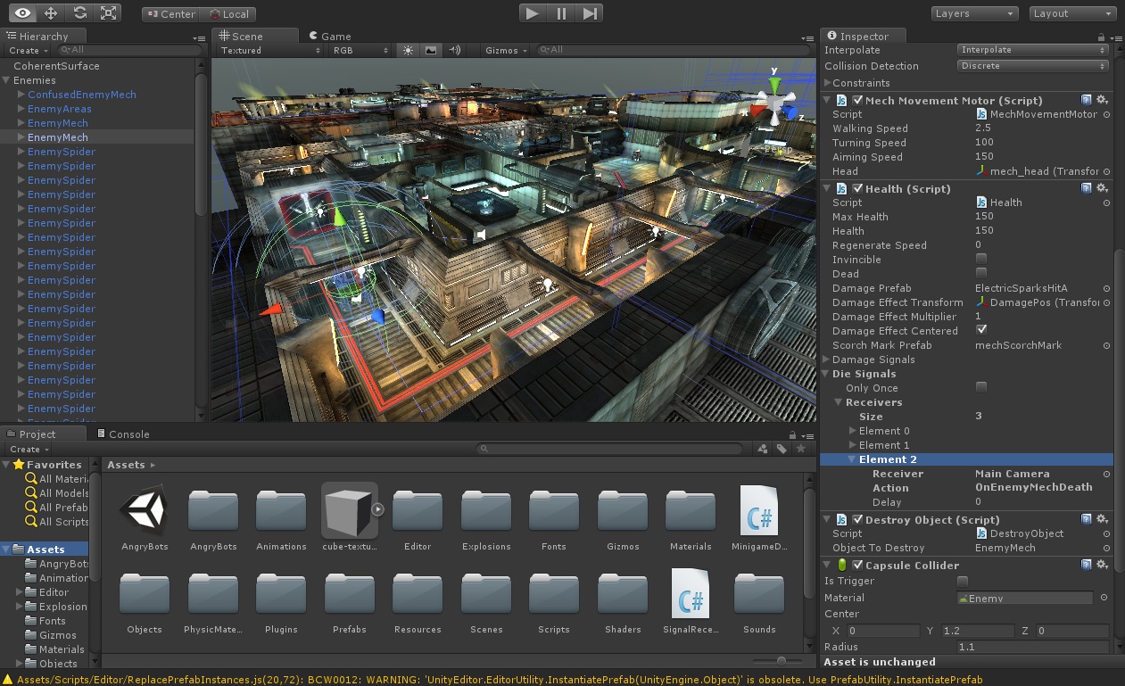 Creating GameObjects programmatically from the Unity3d Inspector